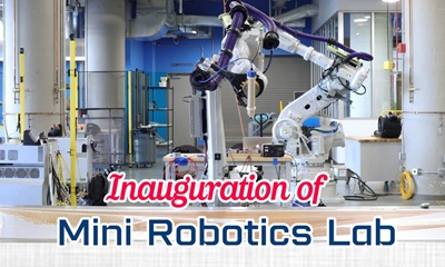 Inauguration of Mini Robotics Lab
